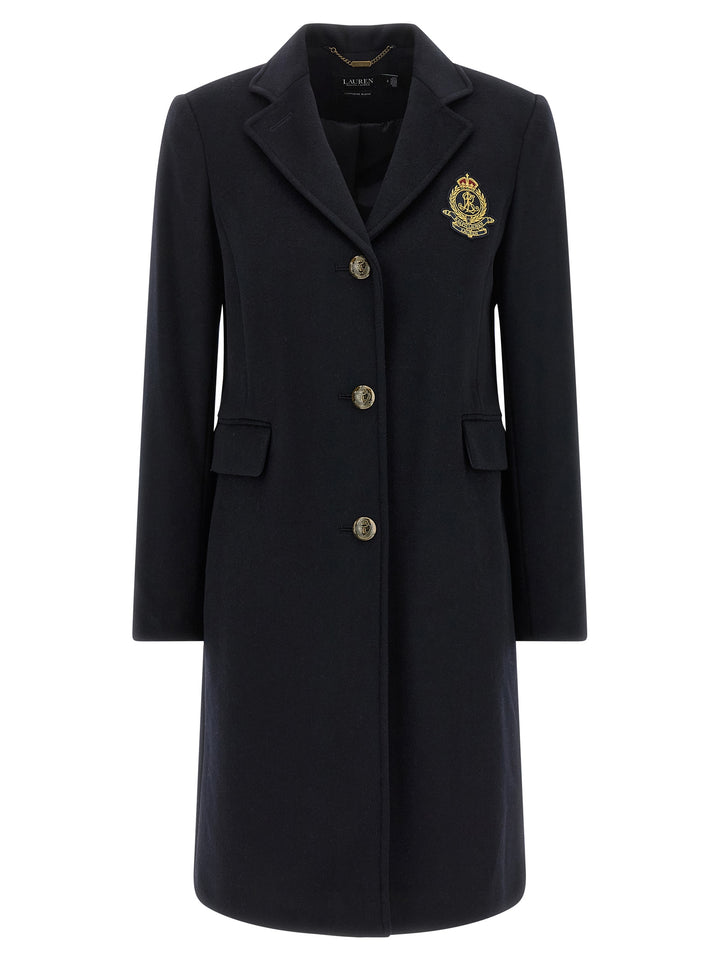 Lauren Ralph Lauren Coat With Embroidery Coats and Trench Coats - Blue | b951bec371b3736074df13dcfaab3b65b2e37693
