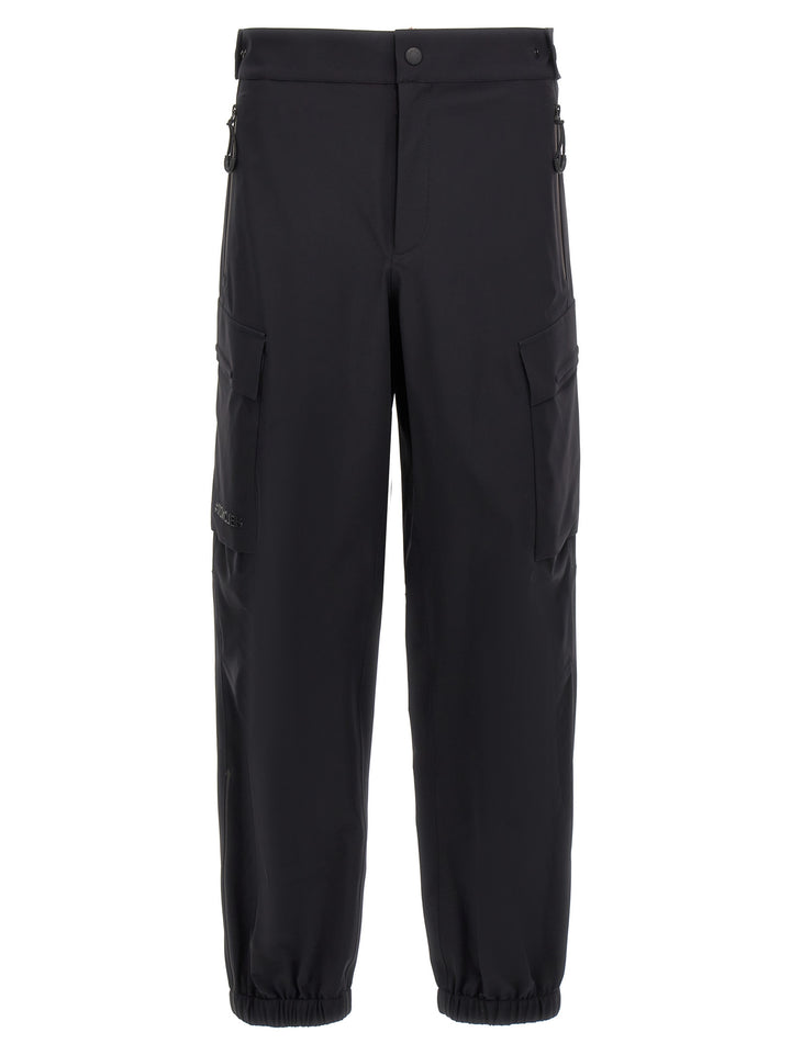 Technical Fabric Trousers Pants Black