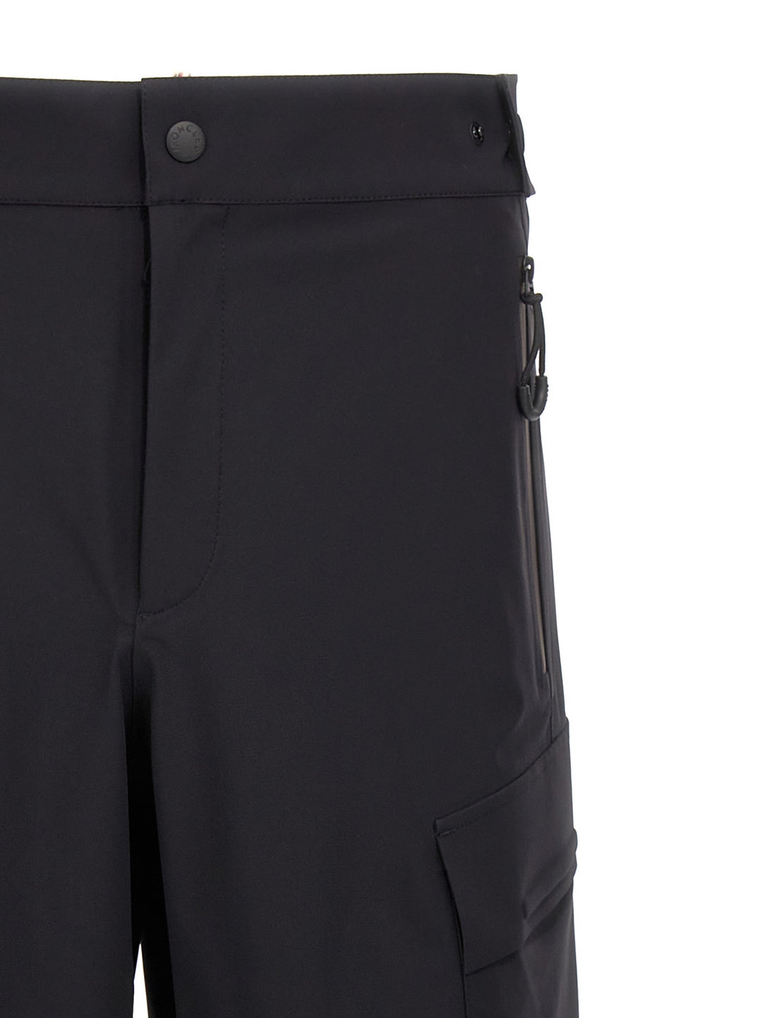 Technical Fabric Trousers Pants Black