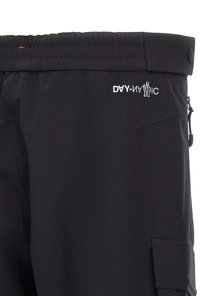 Technical Fabric Trousers Pants Black