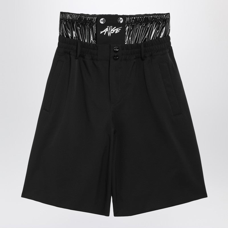 Moncler X A$Ap Rocky Shorts - Black | df66fbad7ece27b283b90ea9c0129f7cddcc0ce0