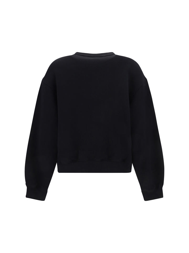 ESSENTIAL TERRY CREW SWEATSHIRT W/ PUFF