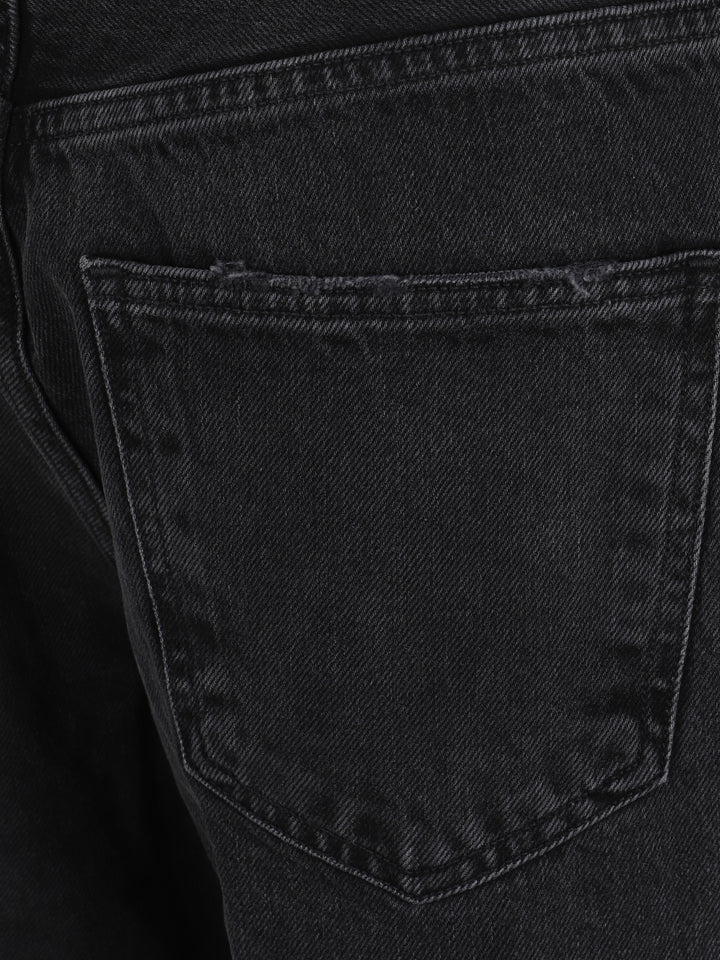 LOW CURVE JEAN IN BLACK TAR