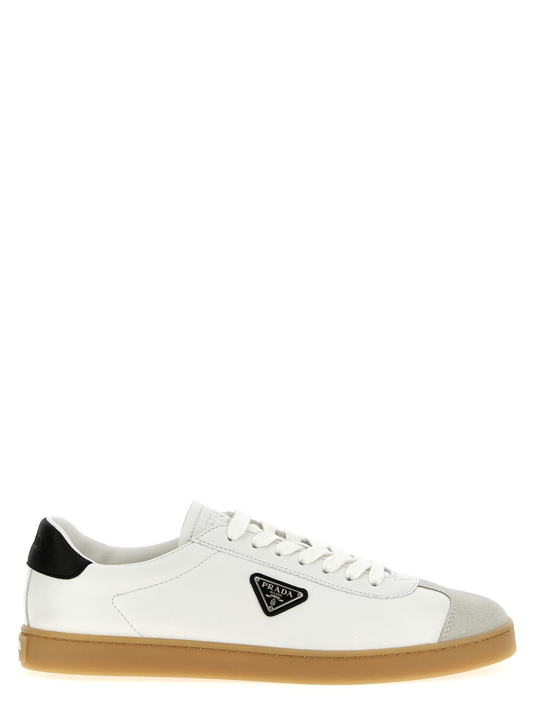 Prada Lane Sneakers - White/Black | 50d813594159fcd4aa8159cc21d32e8fabfc0efe