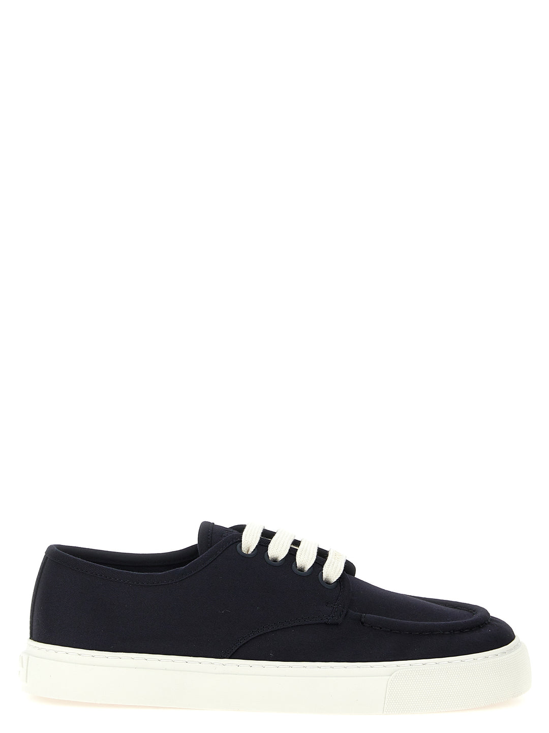 Prada Cotton Sneakers - Blue | 030e57c5c09cdb8b389e00f653ab8dc7439e0370