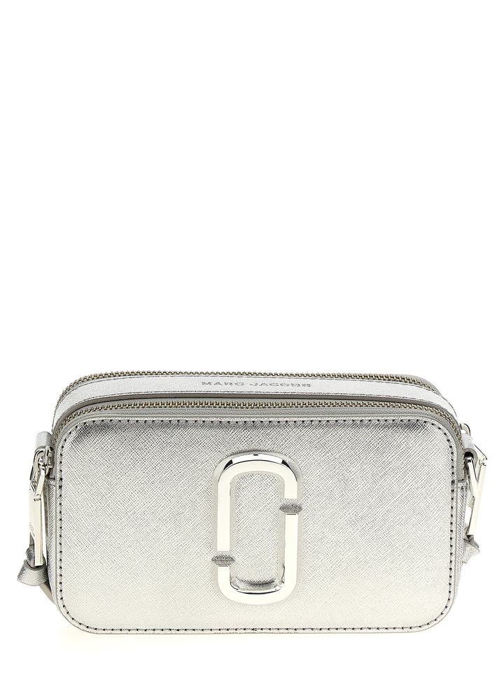 Marc Jacobs The Metallic Snapshot Crossbody Bags - Silver | deb2f94ac90999133732281bb6610882bfc7853b