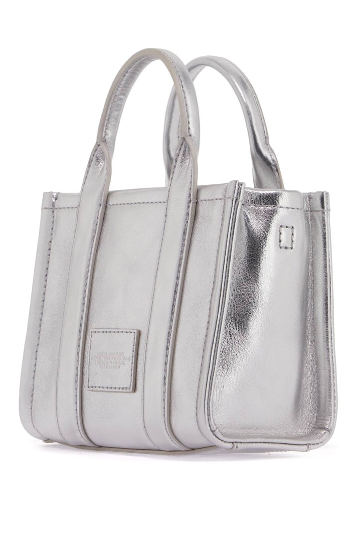 Borsa The Metallic Leather Crossbody Tote Bag