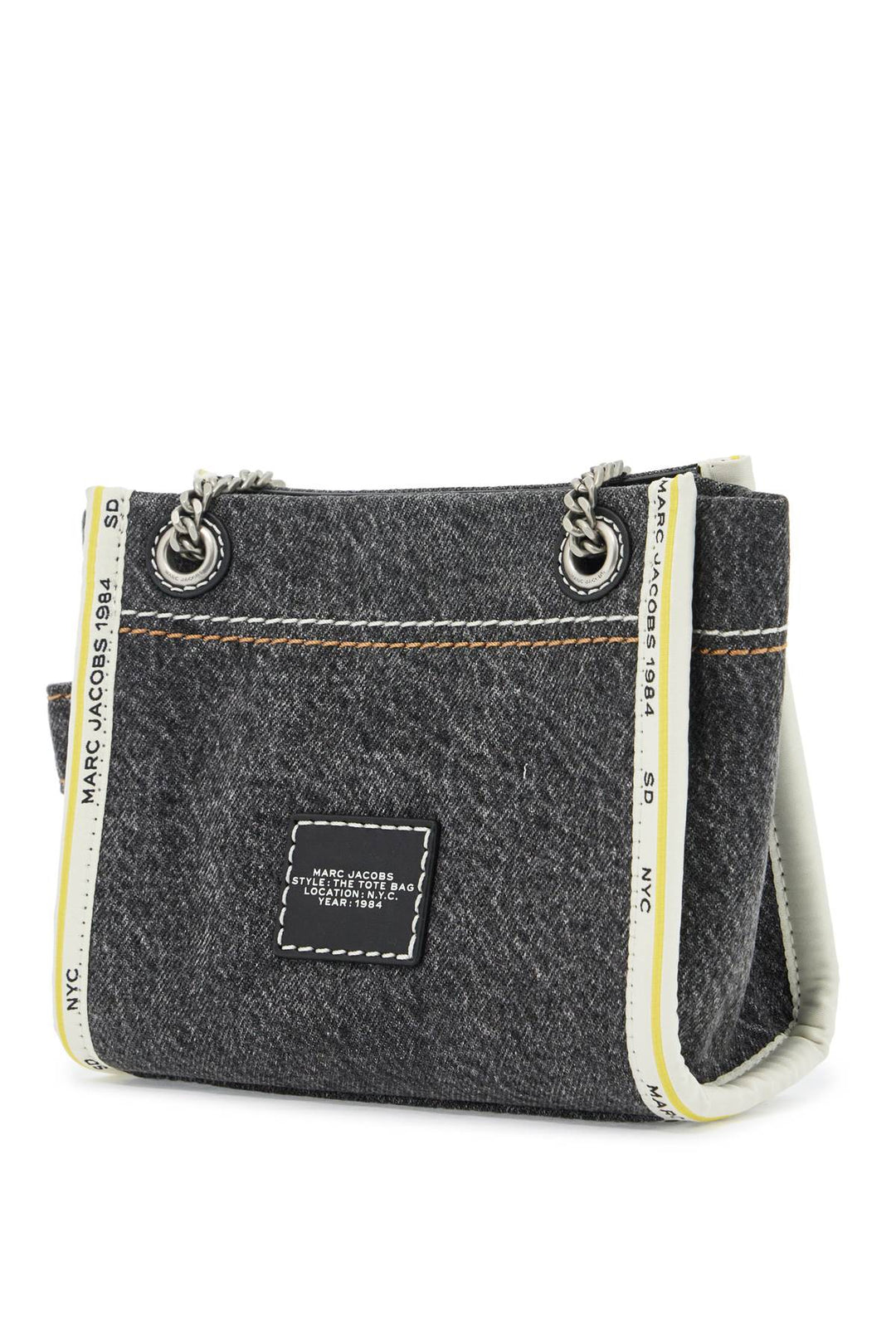 Borsa The Denim Chain Crossbody Tote Bag