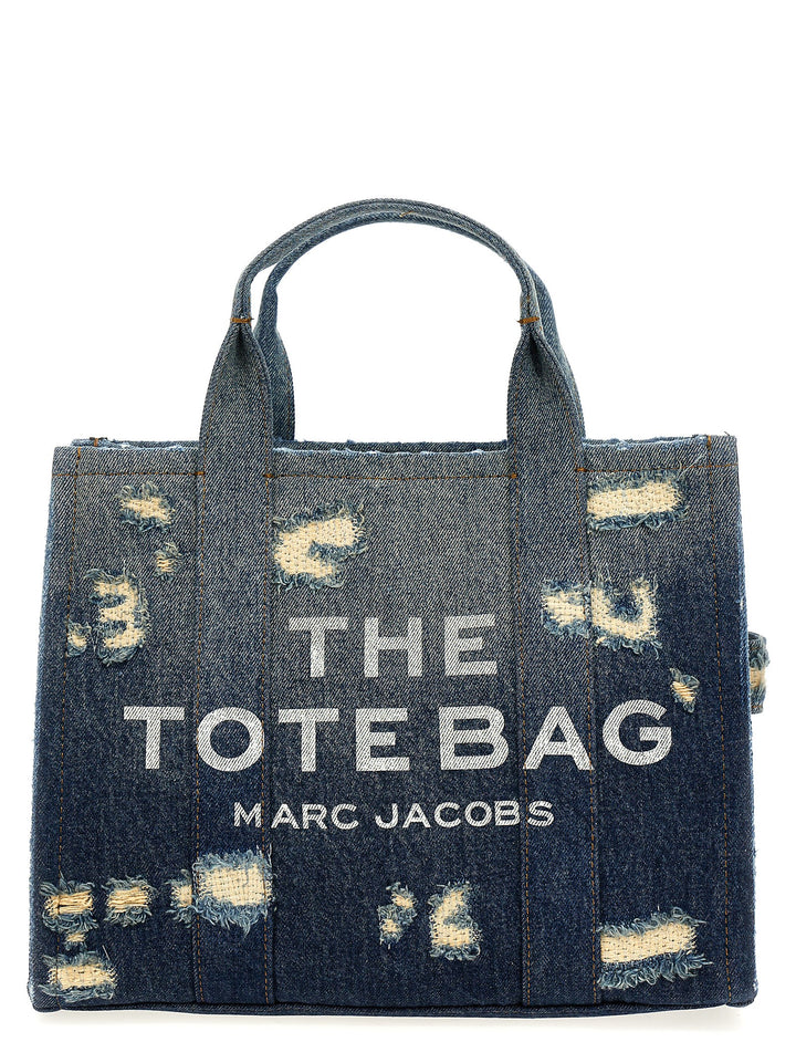 The Rip And Repair Denim Medium Tote Tote Bag Blue