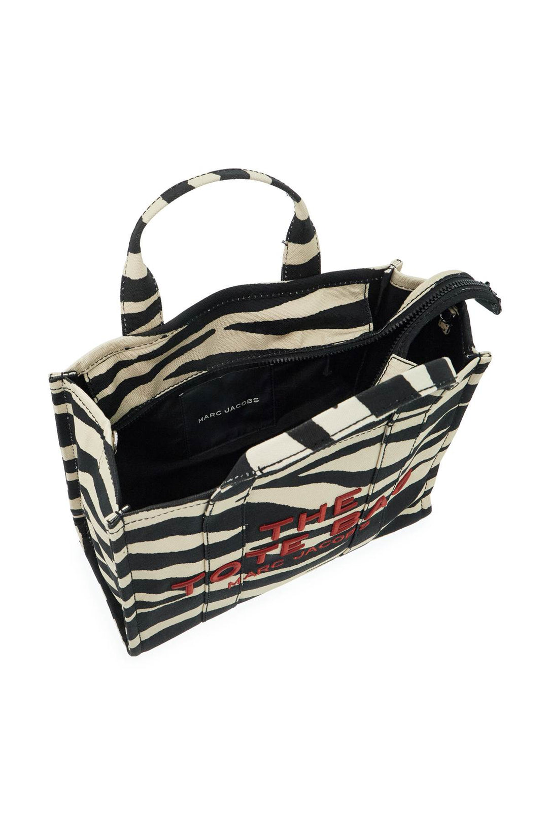 Borsa The Zebra Canvas  Medium Tote Bag