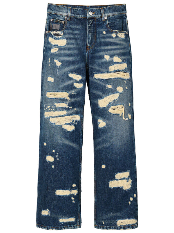 The Rip And Repair Straight Jean Blue