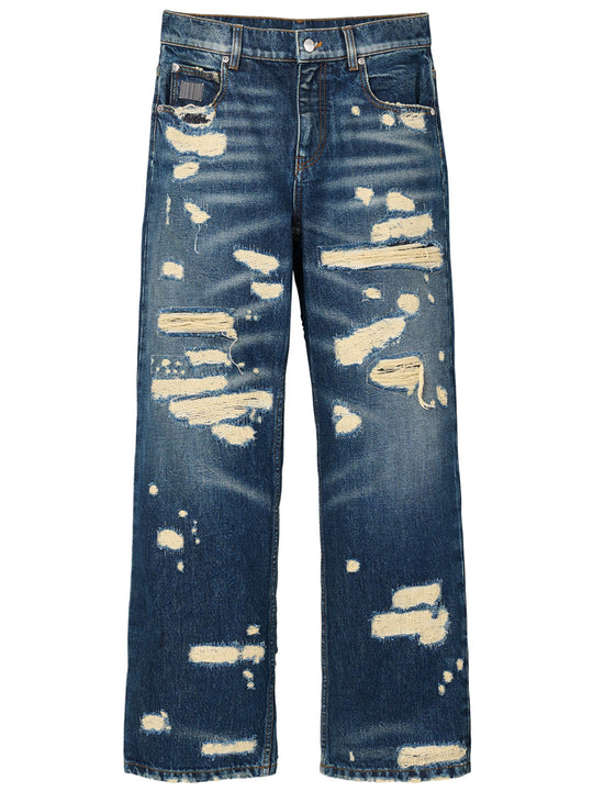 The Rip And Repair Straight Jean Jeans Blue