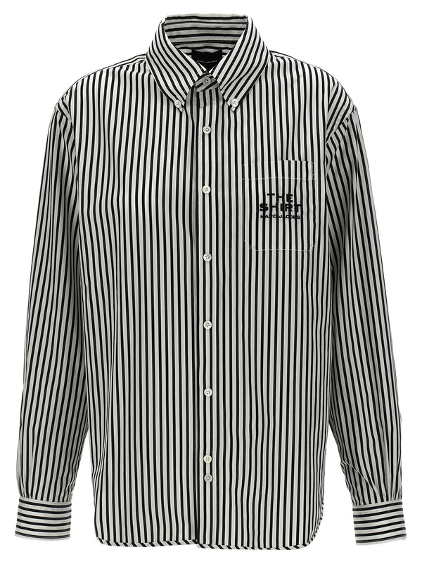The Striped Shirt White/Black