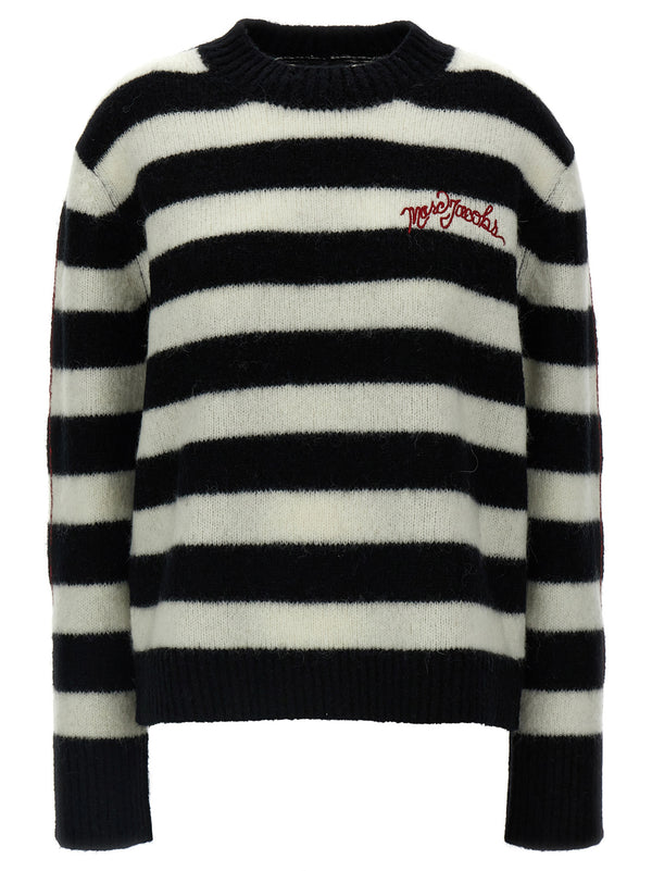 Striped Sweater White/Black