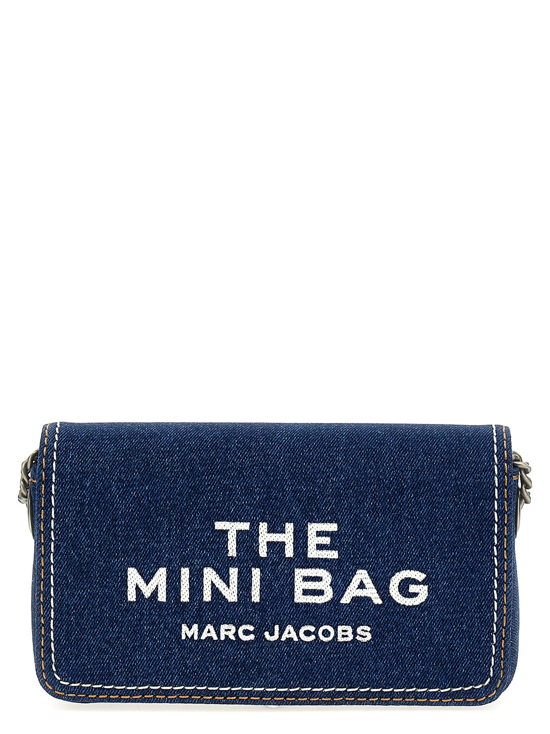 The Denim Chain Mini Crossbody Bags Blue