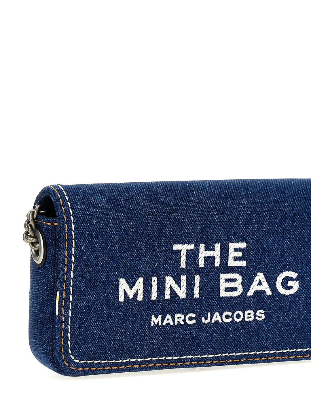 The Denim Chain Mini Crossbody Bags Blue