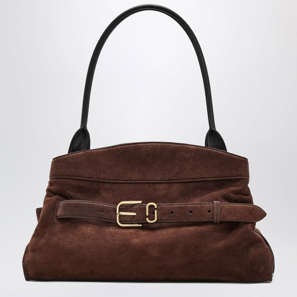 Dakota Bag In Suede Dark Brown