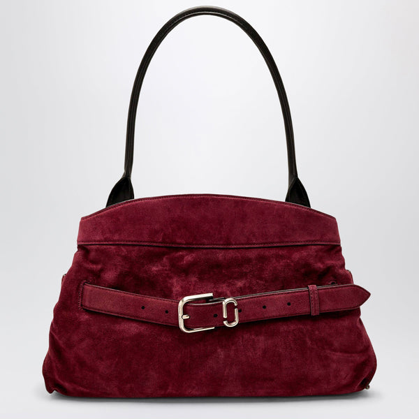 Dakota Bag In Suede Dark Plum