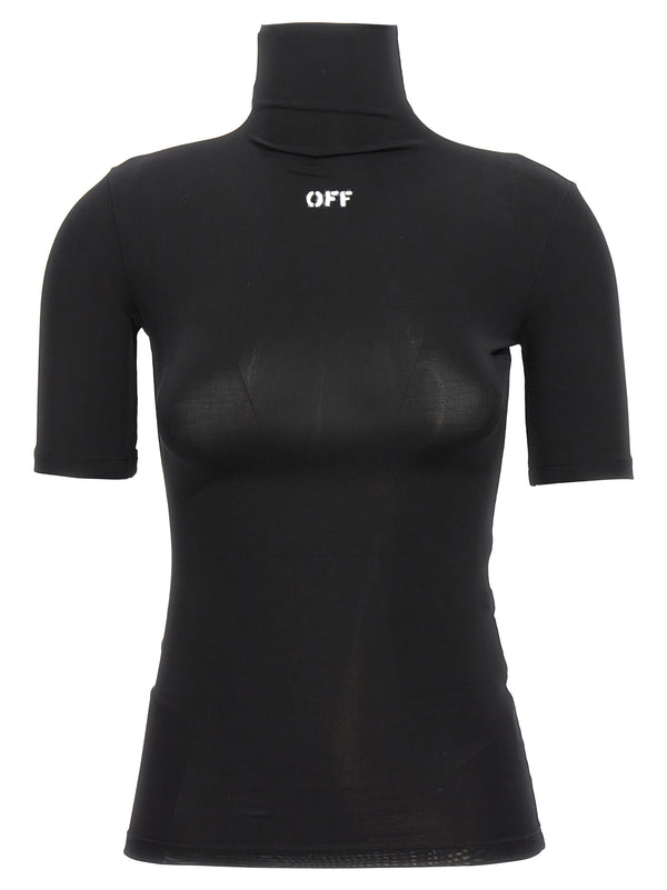 Off Stamp T-Shirt Black