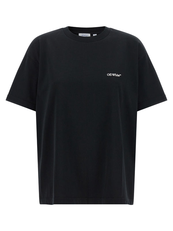 Arrow Out Flower T-Shirt Black