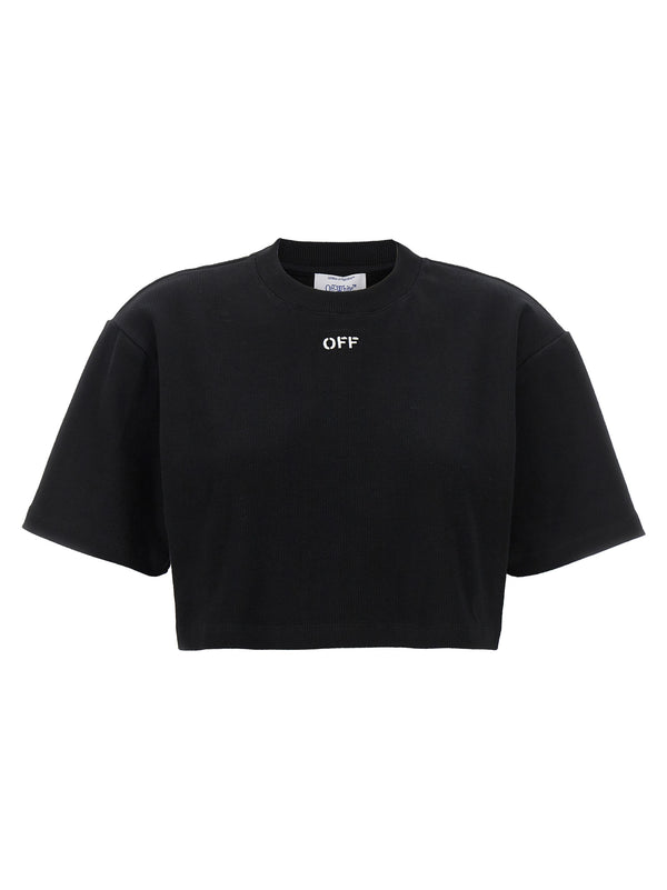 Off Stamp T-Shirt Black
