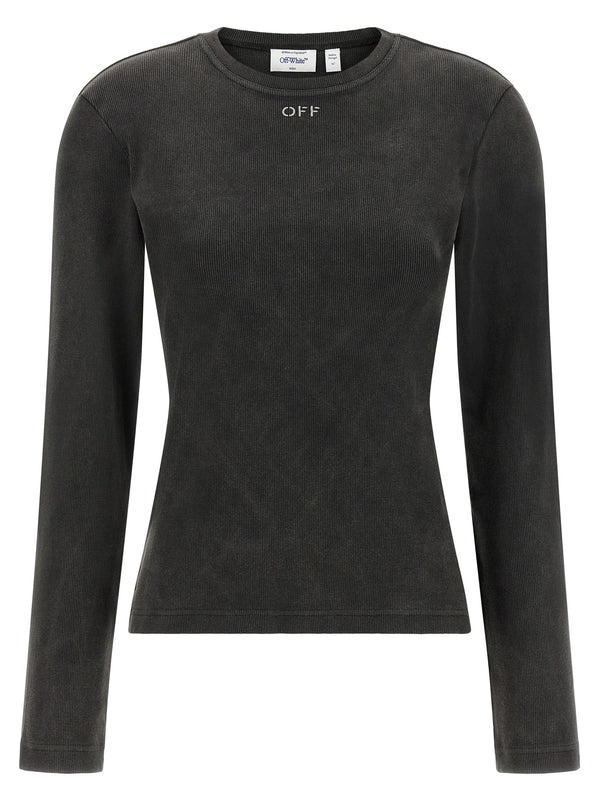 Off Stamp T-Shirt Black
