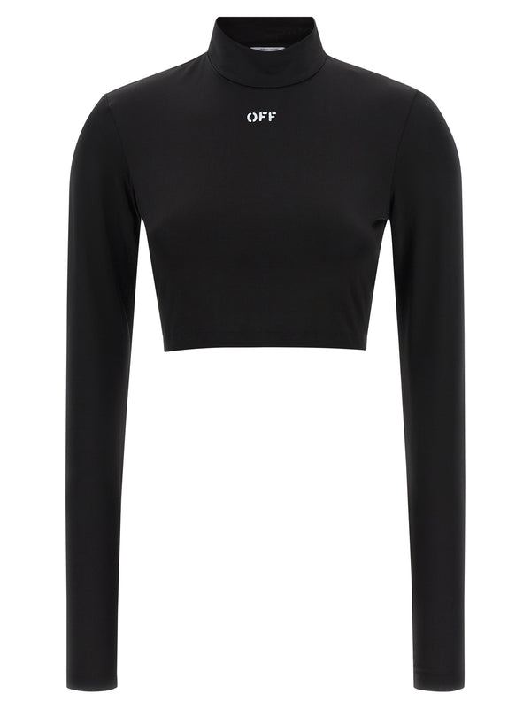 Off Stamp Tops Black