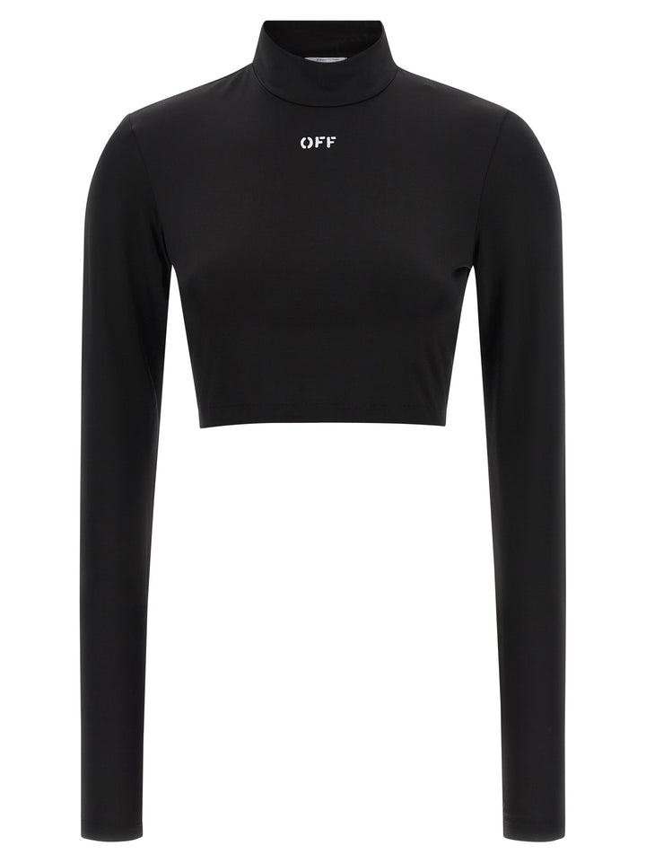 Off-White Off Stamp Tops - Black | 074d5e333256ad8694a3c12a46044c1162ac7adf