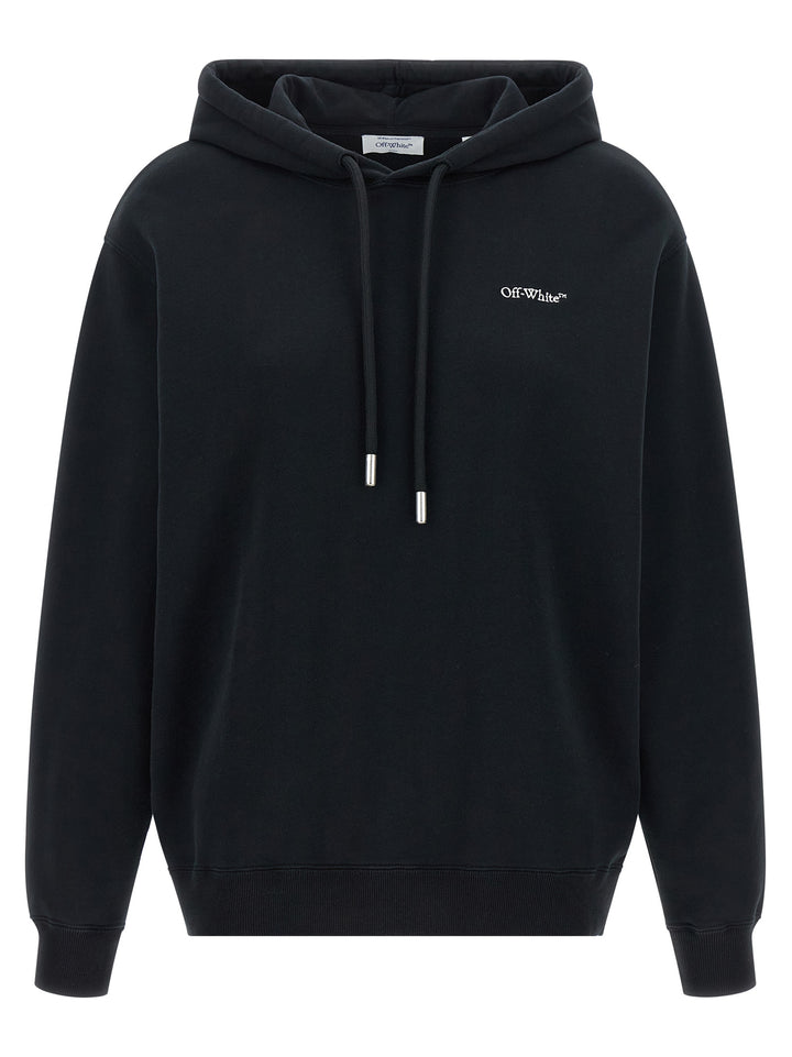 Off-White Arrow Out Flower Sweatshirt - Black | 794edfc7520de16c6e792f75c17181ed34a84a5e