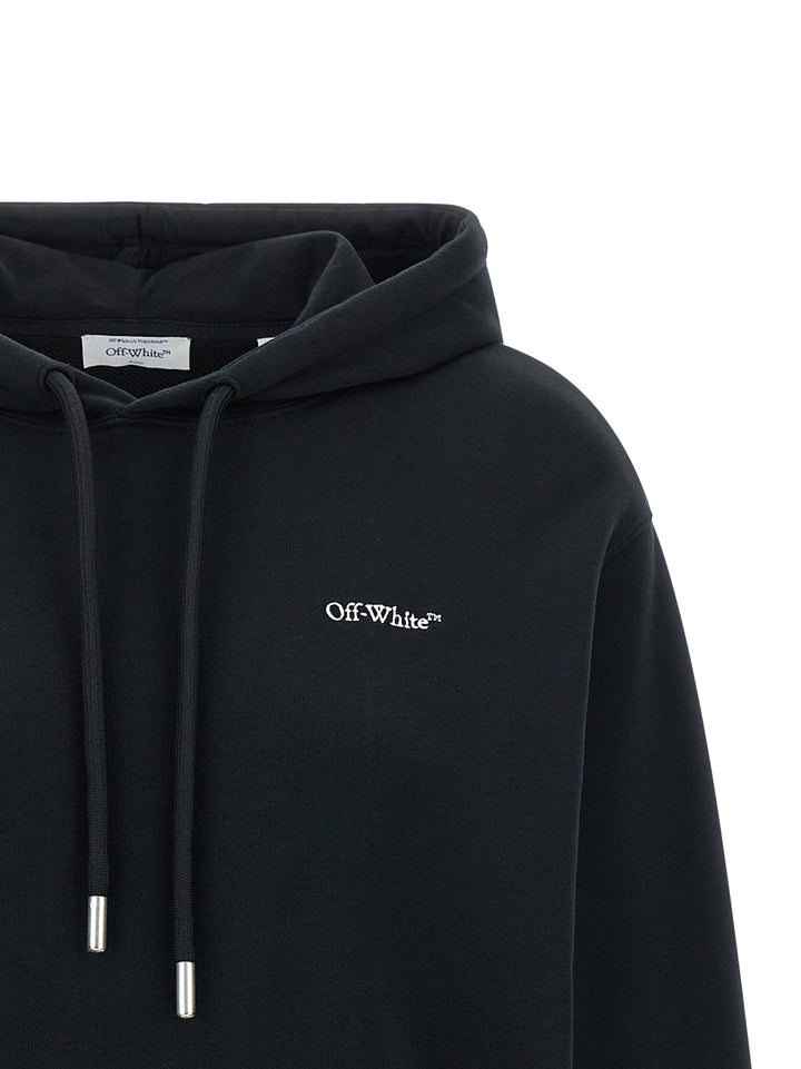 Off-White Arrow Out Flower Sweatshirt - Black | 6c7f9163c5c416ee6307e879cfa10a05953f1c32