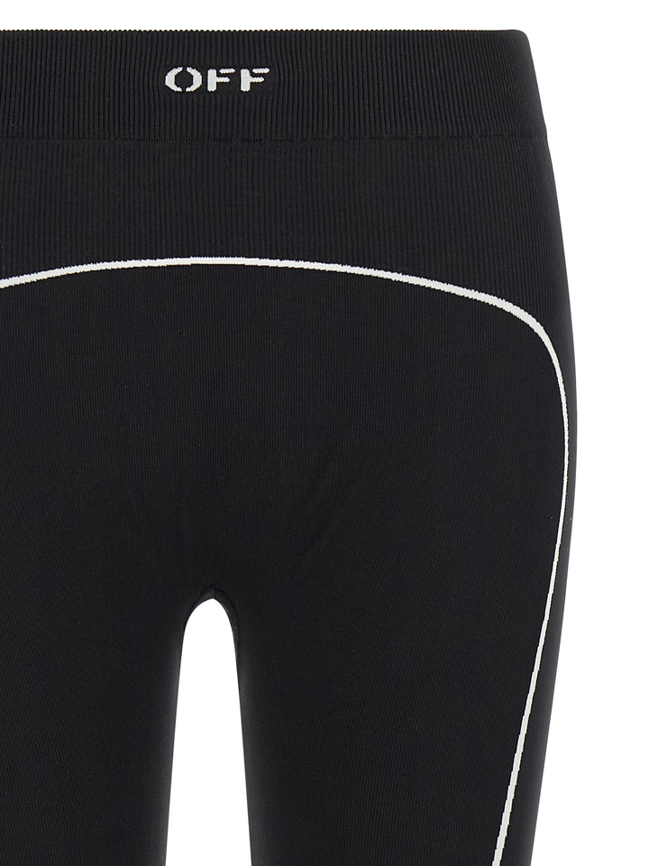 Off-White Off Stamp Leggings - Black | 22126932a116ff87a543f09e2551028622b26006