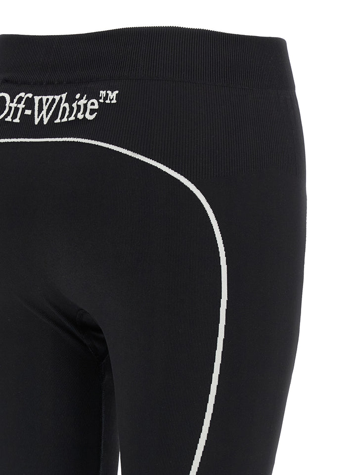 Off-White Off Stamp Leggings - Black | 5164795a33a533fd76a8cd2f4a197175f2e18963