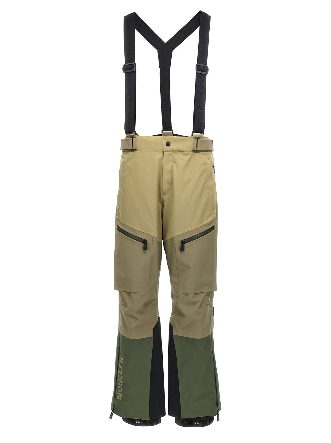 Water Repellent Ski Pants Green