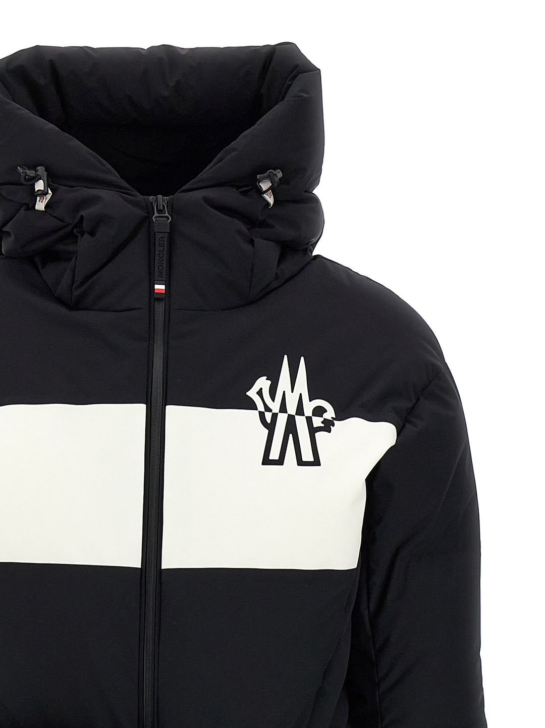 Logo Ski Suit Jewelry White/Black