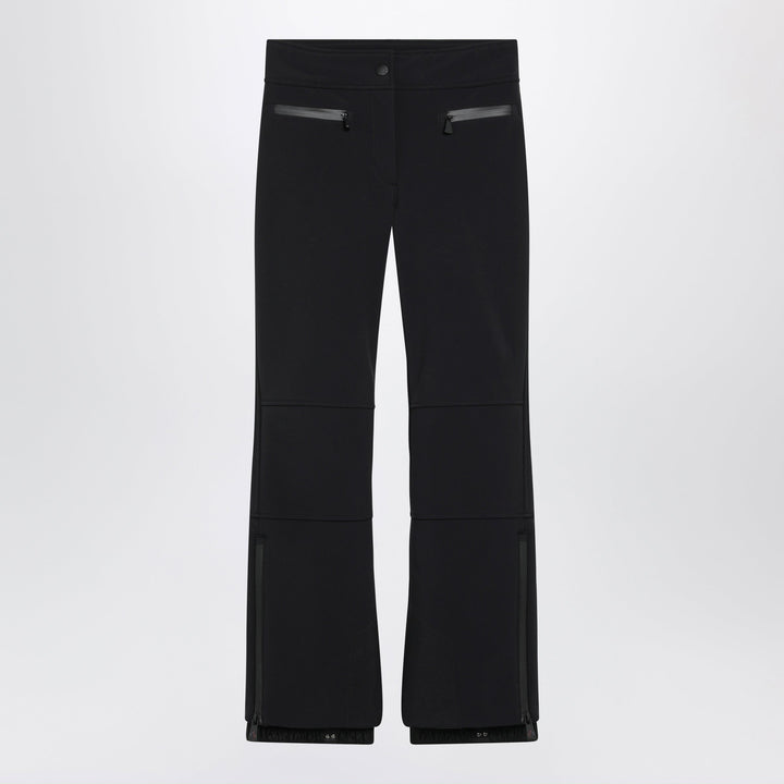 Moncler Grenoble Black Ski Trousers In Technical Fabric