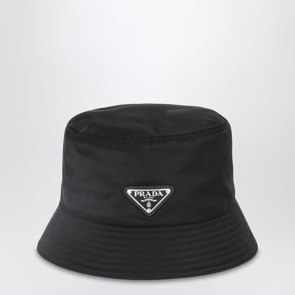 Black Re-Nylon Fisherman's Hat