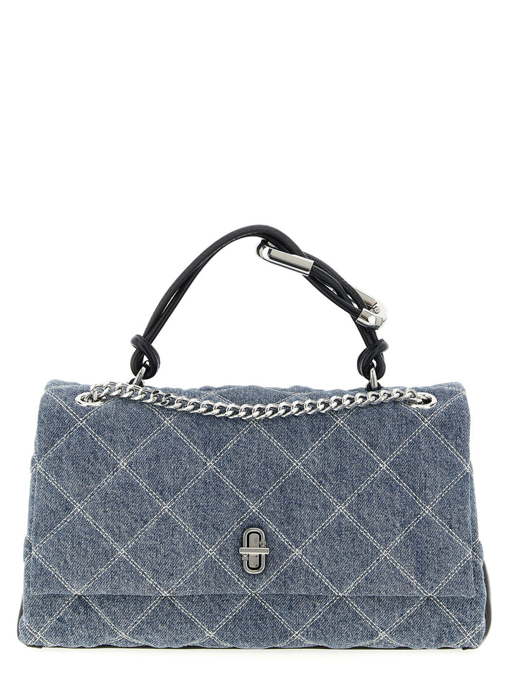 Marc Jacobs The Quilted Denim Dual Shoulder Bags - Blue | b702f24278353a196f30371c3145eff8d32a98d9