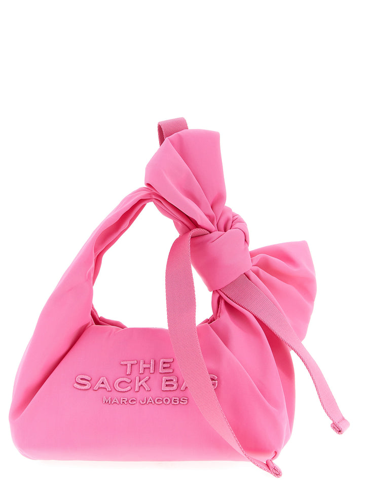 Marc Jacobs The Bow Nylon Mini Sack Hand Bags - Pink | 28db7de1c43843e46a43b22d526e03311dfa7e63