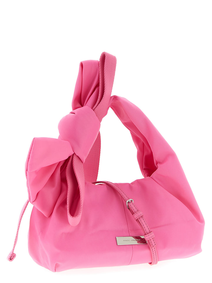 Marc Jacobs The Bow Nylon Mini Sack Hand Bags - Pink | 4b9ece3639516871f0bd9f7e10e976c3f6fa9a58