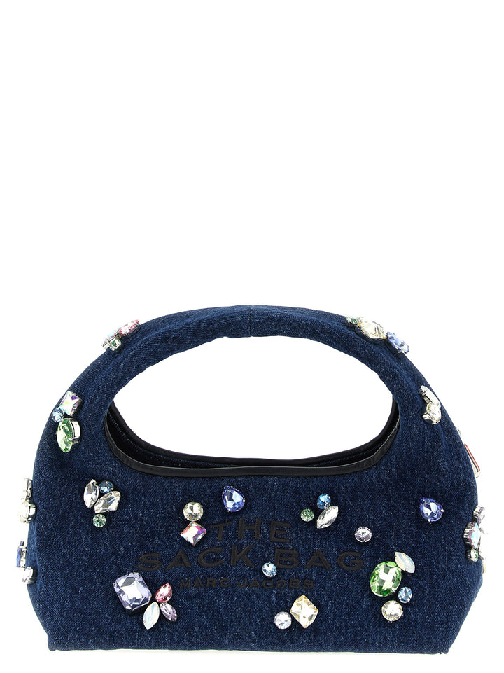 Marc Jacobs The Gem Denim Mini Sack Hand Bags - Blue | 2816186d9e19471ec0847de34311df7905148eb2
