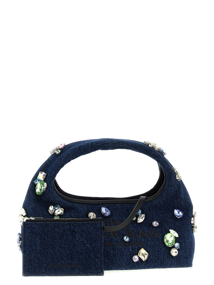 Marc Jacobs The Gem Denim Mini Sack Hand Bags - Blue | 233599e2a814d2ddbaf6cb9d5b8416752c5b771d