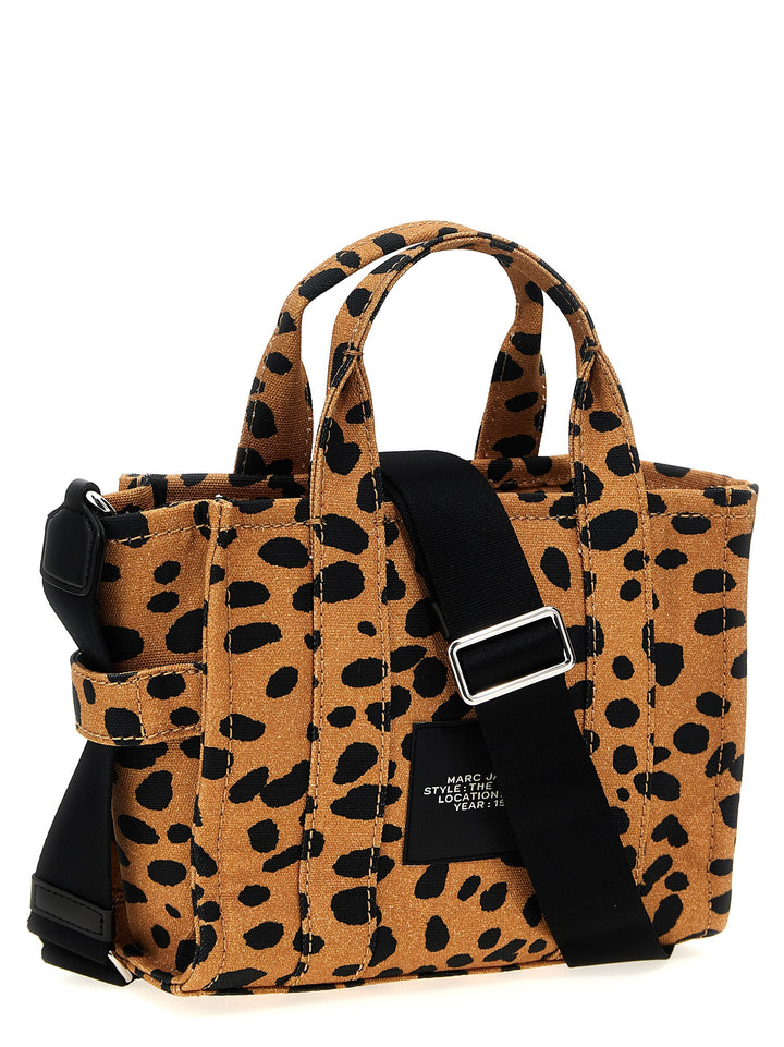 Marc Jacobs The Cheetah Canvas Small Tote Hand Bags - Multicolor | d054cea3583ddd5b9ab21818e3c54aa05e7bb1a3