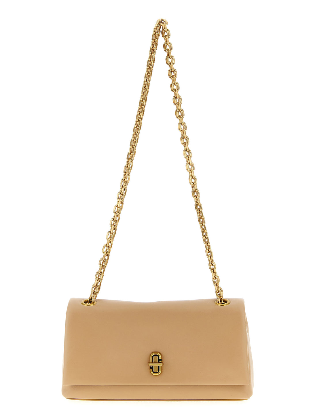 Marc Jacobs The Dual Chain Wallet Shoulder Bags - Beige | 38d039f41d14d7ea10137c139ebc79d06fc597cf