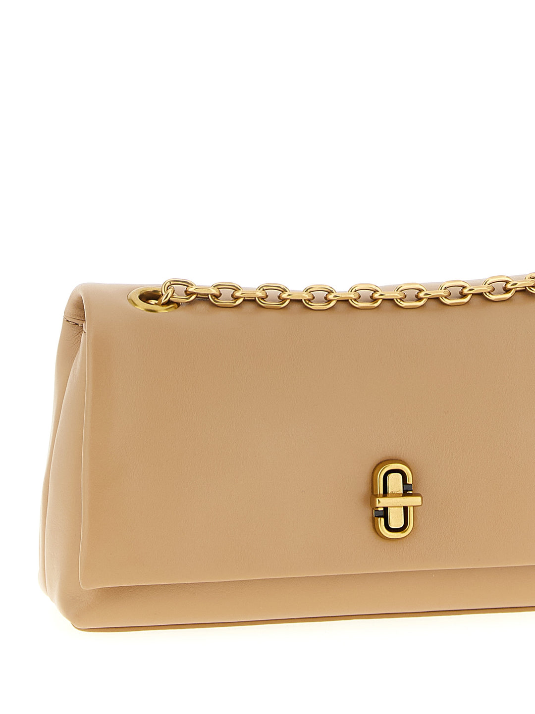 Marc Jacobs The Dual Chain Wallet Shoulder Bags - Beige | 06c1ea4cab9656b25f5ea32b121bbfd22bf3995a