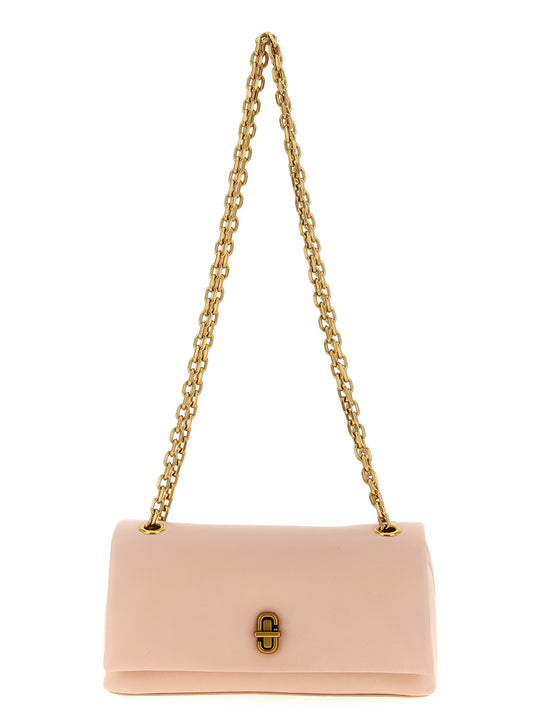 The Dual Chain Wallet Shoulder Bags Pink