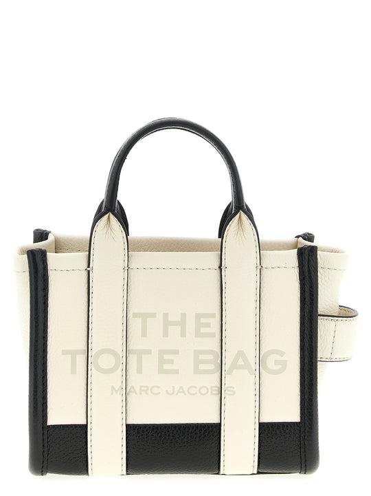 The Colorblock Tote Tote Bag White/Black