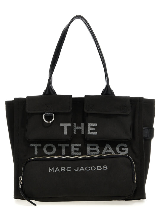 The Cargo Canvas Large Tote Tote Bag Black