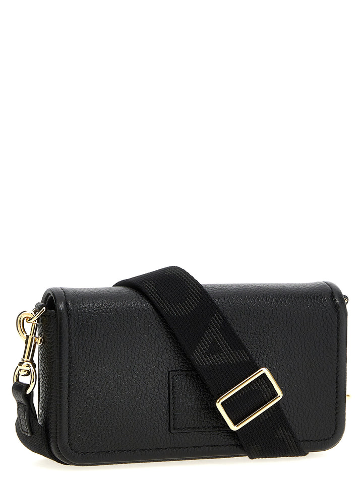 Marc Jacobs The Leather Mini Bag Crossbody Bags - Black | 966a204a2e5b33bdb798c008d8e92dab14402561