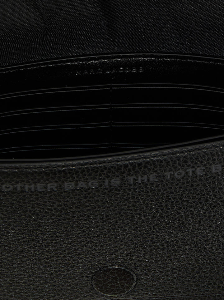 Marc Jacobs The Leather Mini Bag Crossbody Bags - Black | 9a3098a201a70efd7c6d995accc479cf941234a8