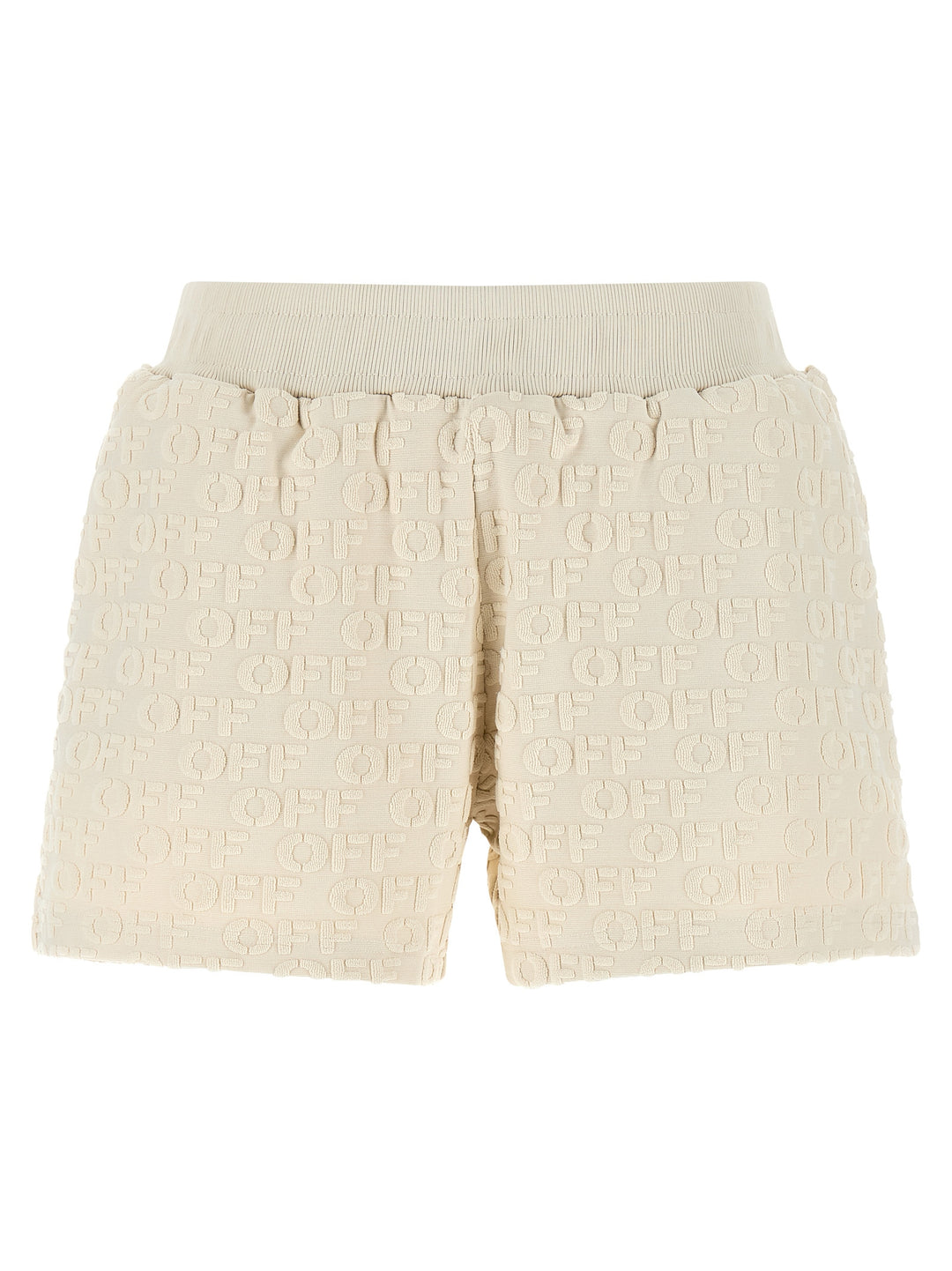 Off-White Terry Bermuda and Short - Beige | 88d1f12fc7fb0c95a207670d6c4637a0ff34fda8